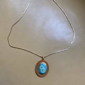 Sunflower pattern Necklace